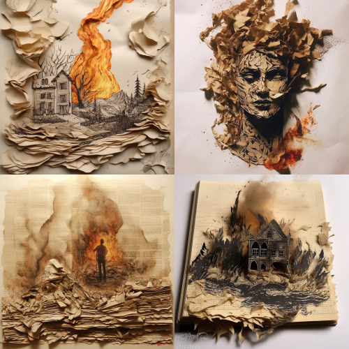 Burnt Paper